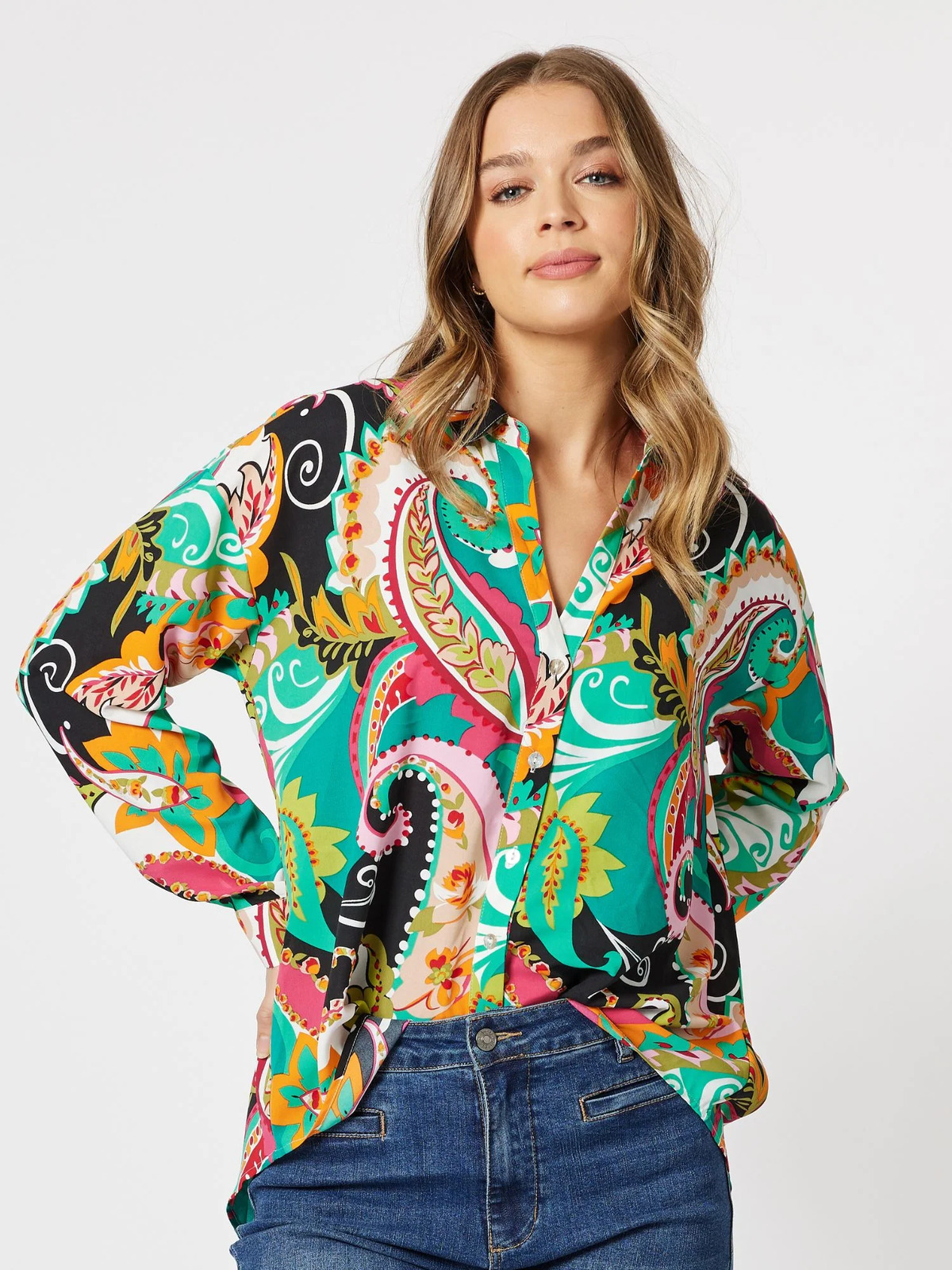 Bianca Print Shirt