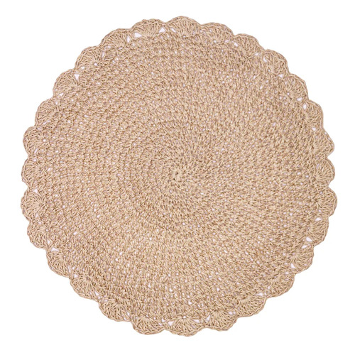 Scallop Edge Natural Placemat