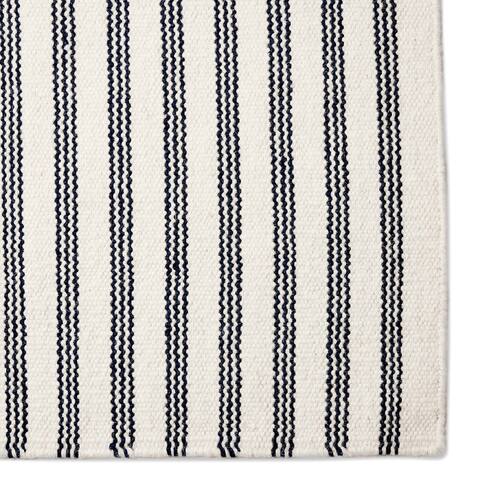 Camille White/Blue Runner 70x140cm