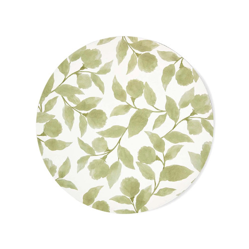 Riviera Green Round Placemats set of 4