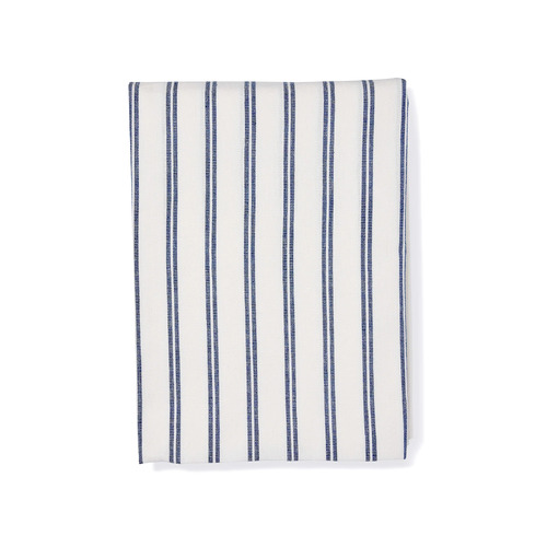 Provence Dark Blue Stripe Tablecloth