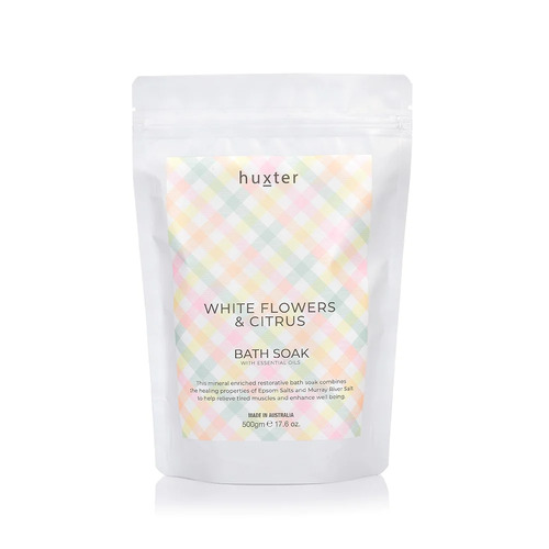 Bath Soak - White Flower & Citrus 500gm