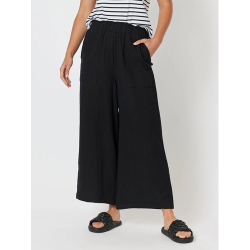 Byron Cotton Wide Leg Pant