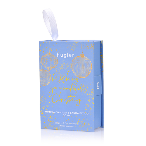Hanging soap book - Blue