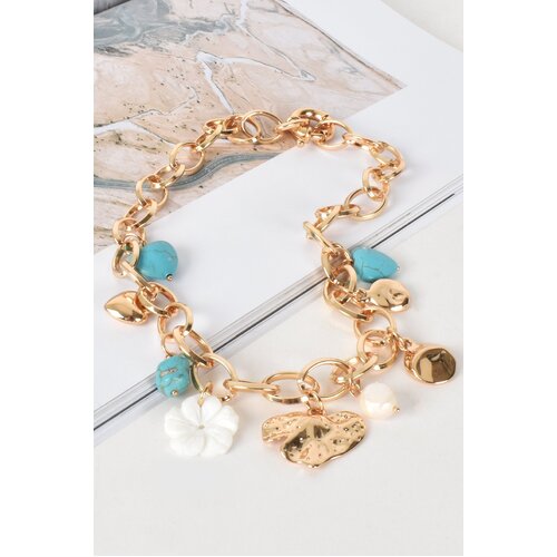 Charming Mixed Necklace (Multi/Gold)
