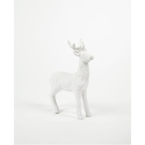 Wanderlust standing paper-mache deer