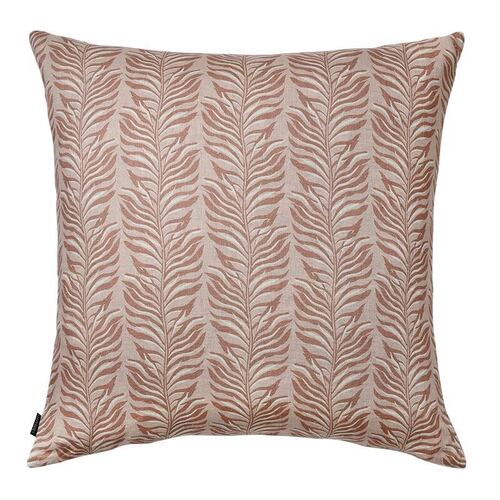 Pink Vines Linen Cushion