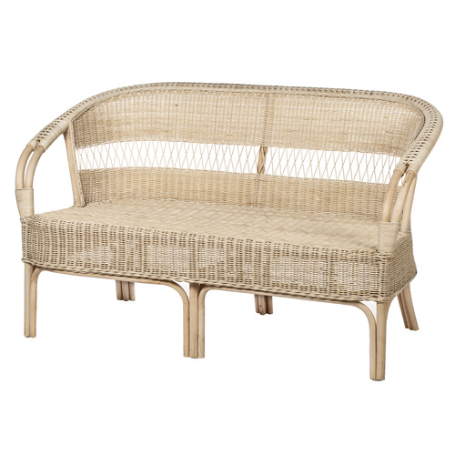 Bahamas 2 Seater Chair Natural