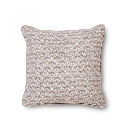 Annika Toffee Cushion 55X55CM