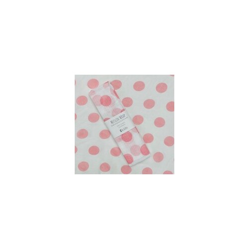 Muslin Wrap - Large Pink Dot