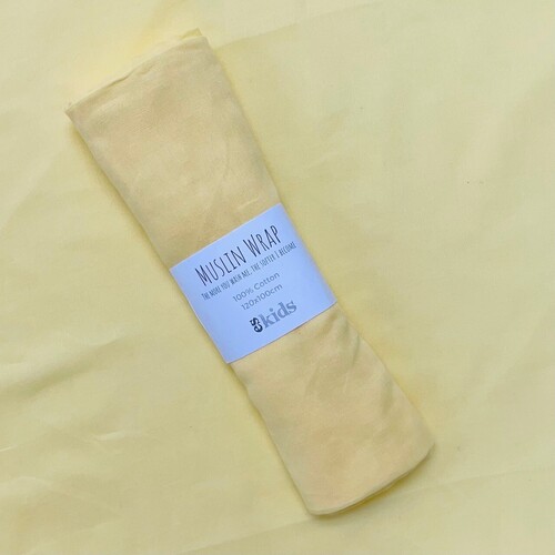 Muslin Wrap- Yellow