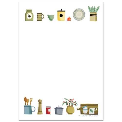 Farm Kitchen A5 Notepad