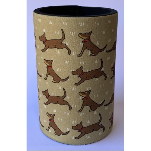 Stubby Holder - Red and Tan Kelpie