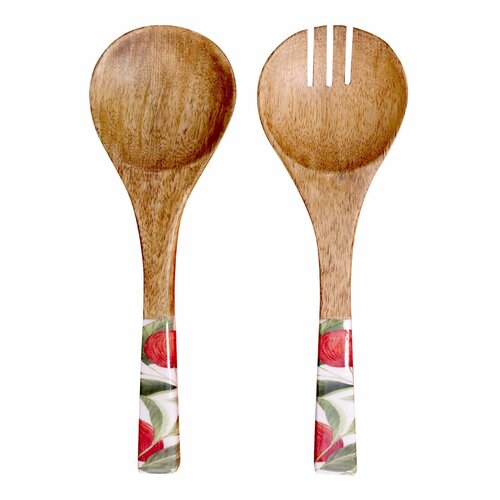 Apples Salad Servers Set 2