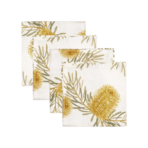 Banksia Napkin Set 4