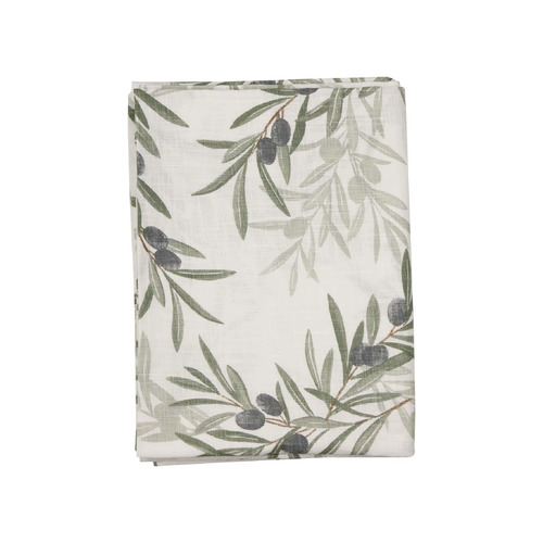 Olive Leaf Tablecloth 145X230CM